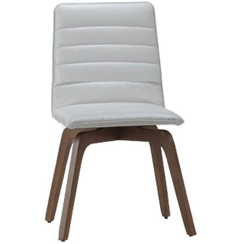 Volente Dining Chair - Walnut + Cream